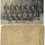 LCpl Robert Cockin No.2 Cdo. 4 tp. and others in Stalag VIIIb Lamsdorf 1944