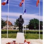Montgomery statue ( Colleville-Montgomery - Calvados )