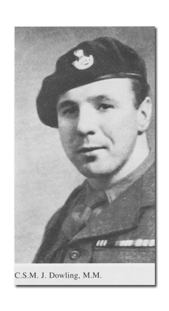 TSM John Dowling MM, No.3 Commando