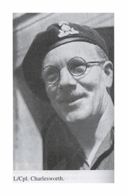 Lance Corporal Charlesworth, No.3 Commando