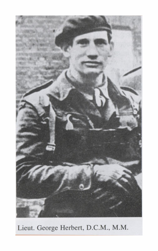 Lieutenant R.G. Herbert DCM, MC, No.3 Commando kia 8/6/1944 Normandy