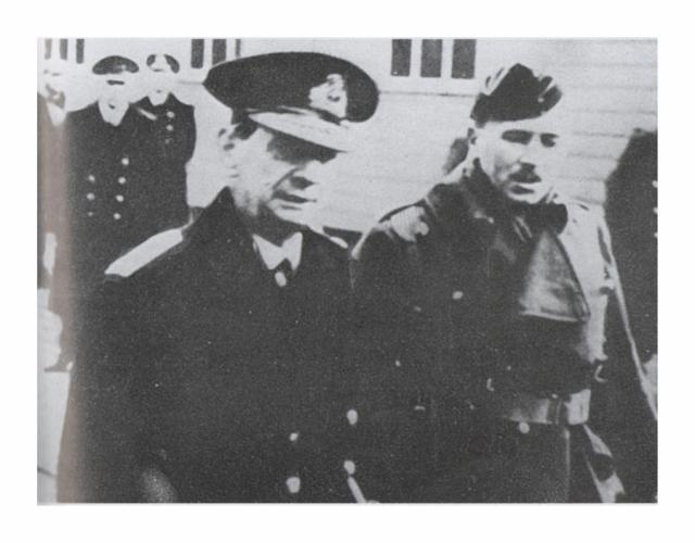 Admiral of the Fleet Lord Keyes and Brigadier John Durnford-Slater