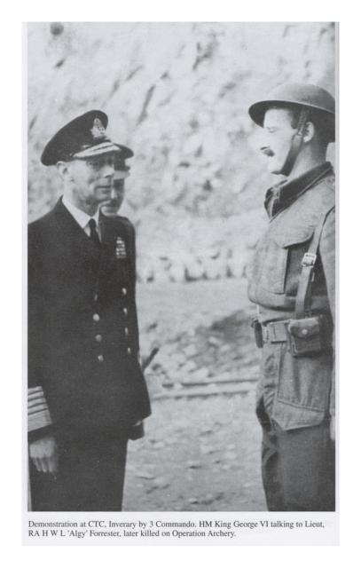 Lieutenant Herbert 'Algy' Forrester with HM King George V1