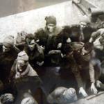No.1 Cdos., disembarking from their ALC after the St Vaast raid.